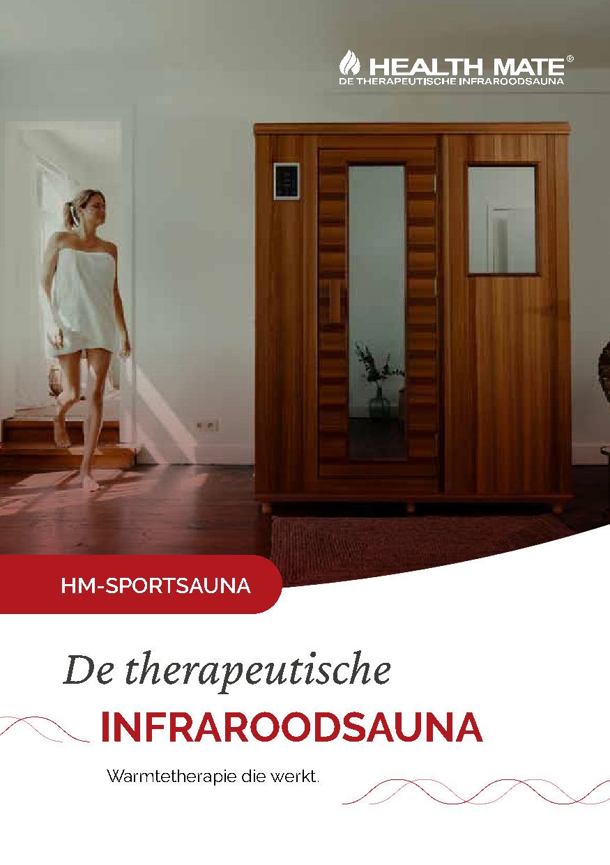 Health Mate Sportsauna cabine